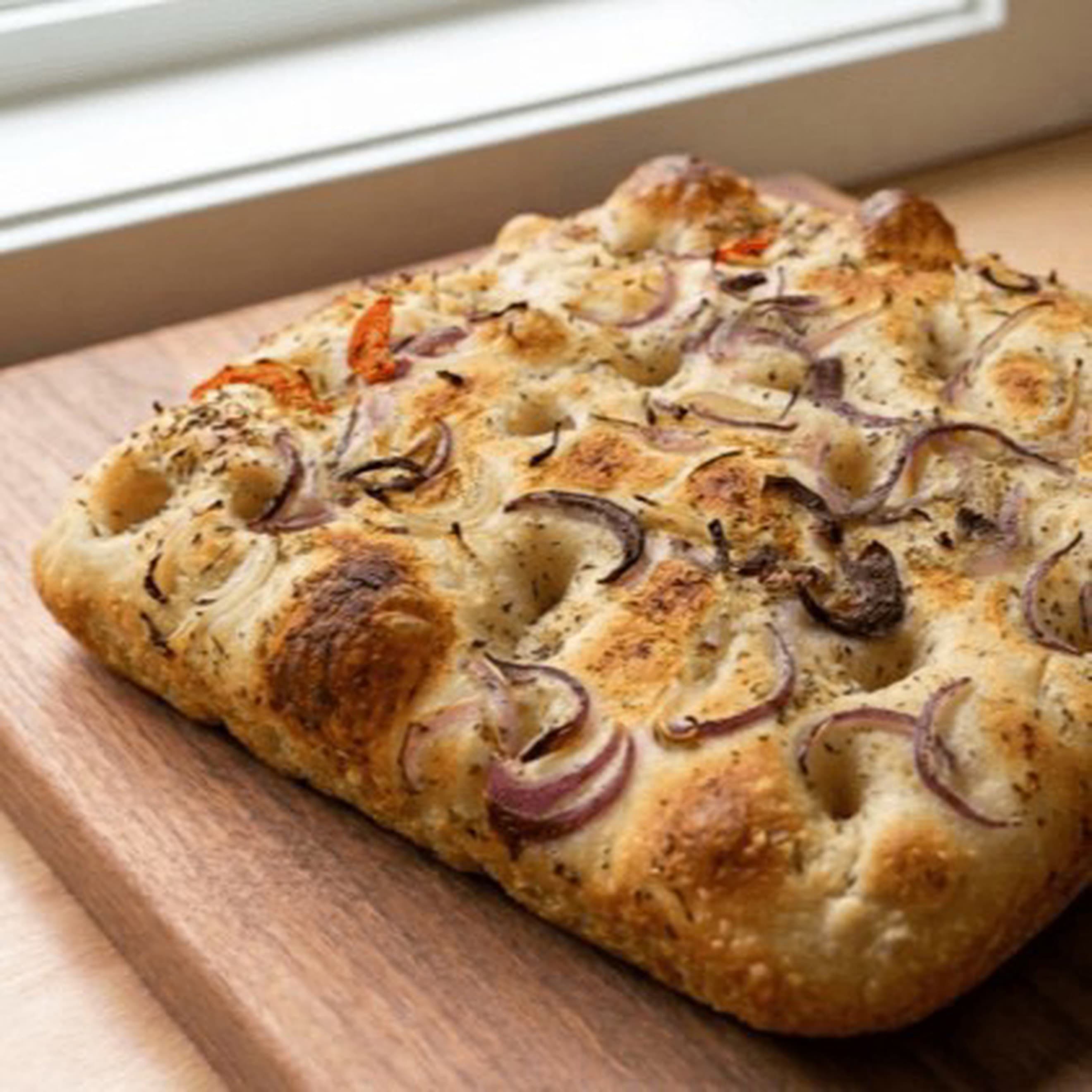 Tomato, Onion + Olive Focaccia